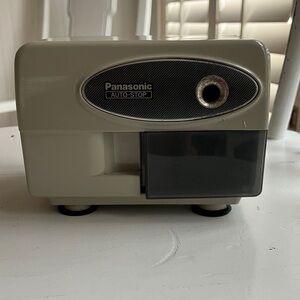 Vintage Panasonic Auto Stop Electric Pencil Sharpener #610023MT
